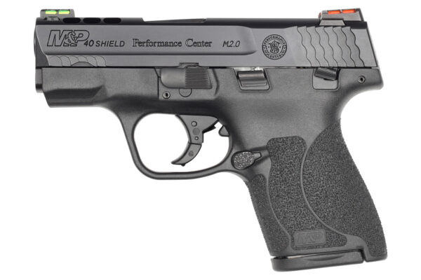 Smith & Wesson M&P40 Shield M2.0 Performance Center Ported 40 S&W with HI-VIZ Fiber Optic Sights