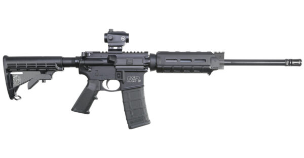 Smith & Wesson M&P15 Sport II 5.56mm Optics Ready with Magpul MOE Furniture and Crimson Trace Red Dot Optic