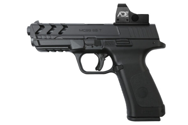Girsan MC28 SA-T Carry Optics 9mm Full-Size Black Pistol with Red Dot