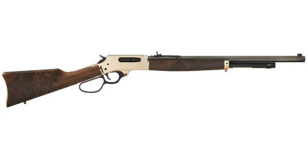 Henry Repeating Arms Lever-Action 45-70 Brass Receiver Heirloom Rifle