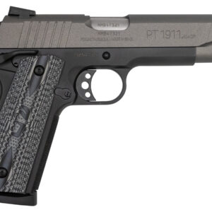 Taurus PT1911 45 ACP Full-Size Pistol with Grey Cerakote Slide and VZ Grips