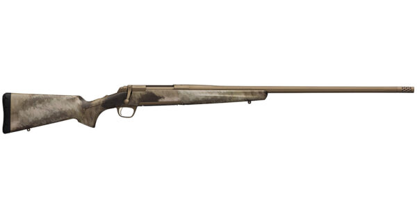 Browning X-Bolt Hells Canyon Long Range 30 Nosler Bolt-Action Rifle with A-Tacs Camo Stock