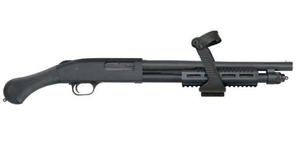 Mossberg 590 Shok N Saw Shockwave 12 Gauge Pump-Action with Breacher Muzzle and Chainsaw