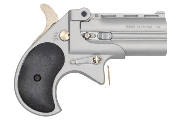 Cobra Enterprise Inc 380 ACP Derringer with Satin Nickel Cerakote Finish