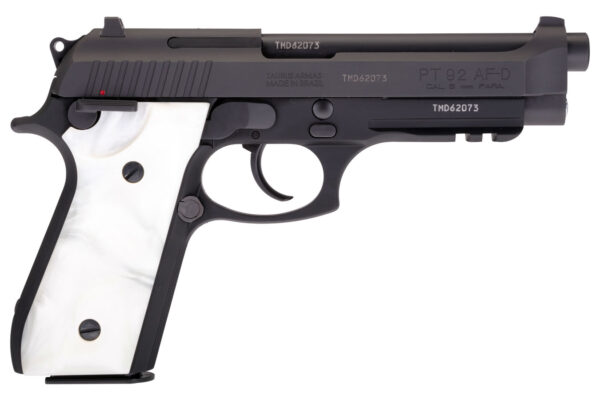 Taurus 92 9mm DA/SA Pistol with White Pearl Grips