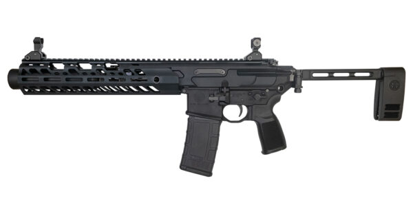 Sig Sauer MCX Virtus Tacops 300 Blackout Pistol with PCB Brace, M-LOK Rail and Inert Train