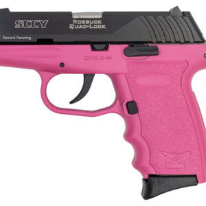 SCCY CPX-3 380 Auto Pistol with Pink Frame and Black Slide