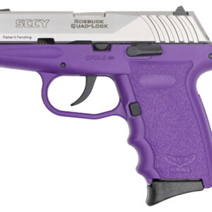 SCCY CPX-3 380 Auto Purple Frame and Stainless Slide