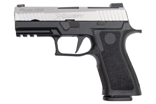 Sig Sauer P320 X-Carry 9mm 17-Round Pistol Two-Tone with Stainless Slide and Black Frame