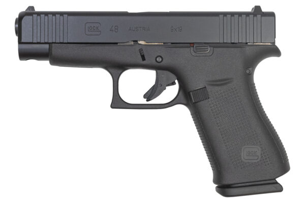 Glock 48 9mm 10-Round Pistol with Black Finish