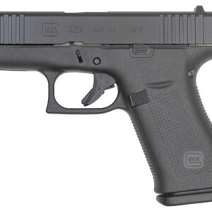Glock 43X 9mm 10-Round Pistol with Black Nitride Slide