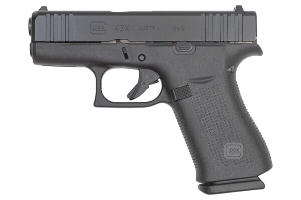 Glock 43X 9mm 10-Round Pistol with Black Nitride Slide