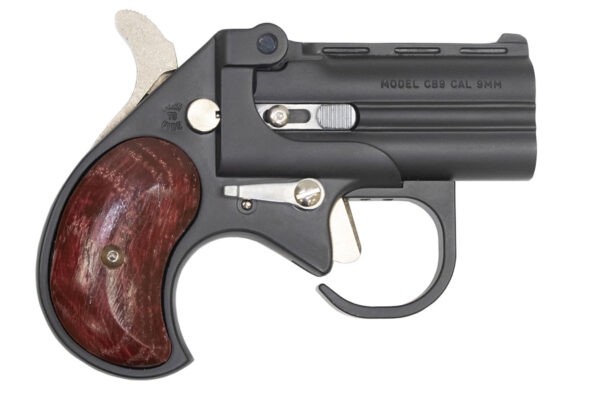 Cobra Enterprise Inc 9mm Big Bore Derringer Guardian Package with Rosewood Grips