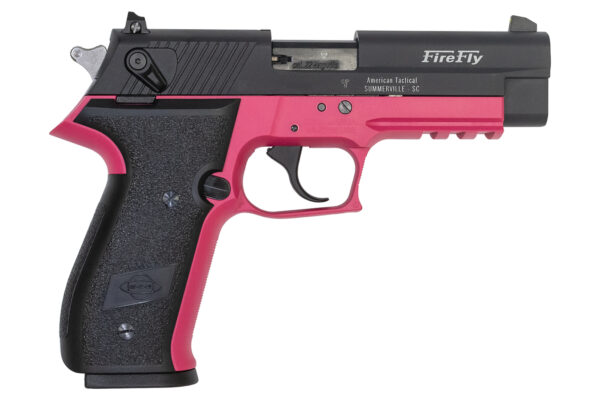 Gsg Firefly 22 LR 10-Round DA/SA Pistol with Pink Zinc Alloy Frame