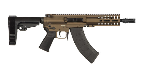 CMMG Banshee 300 Mk47 7.62x39mm AK Pistol with Midnight Bronze Cerakote Finish