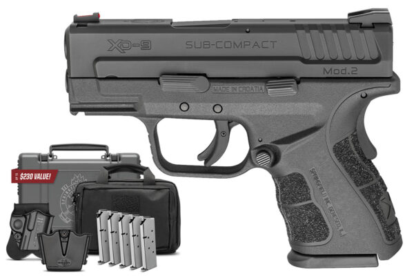 Springfield XD Mod.2 9mm Sub-Compact Pistol with Instant Gear Up Package