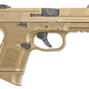 FNH FNS-9 Compact 9mm Flat Dark Earth Pistol with Night Sights