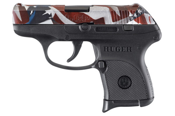 Ruger LCP 380 Auto Centerfire Pistol with One Nation Dipped Slide
