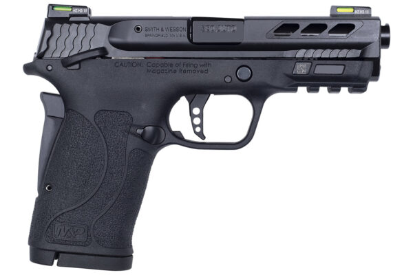 Smith & Wesson M&P380 Shield EZ Performance Center 380 ACP Pistol with Black Ported Barrel