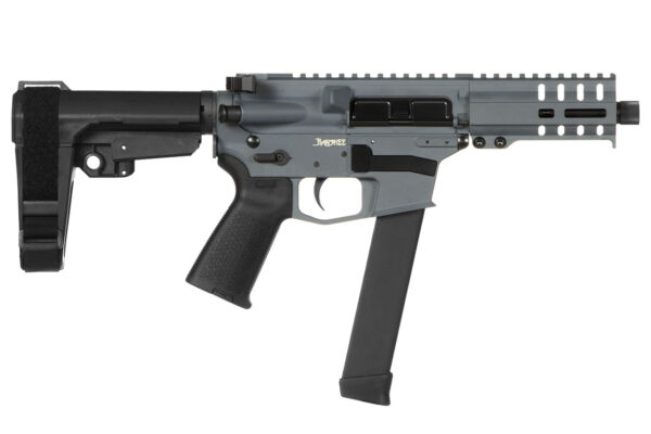 CMMG Banshee 300 MkGs 9mm Semi-Automatic Slate Cerakote AR-15 Pistol with CQB RipBrac