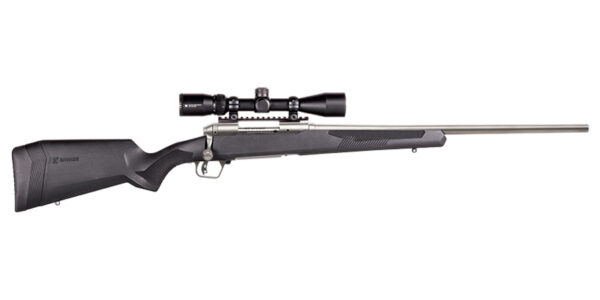 Savage 110 Apex Storm XP 6.5 Creedmoor Bolt-Action Rifle with Stainless Barrel and Vortex Crossfire 3-9x40mm Riflescope