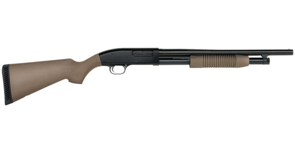 Mossberg Maverick 88 Security 12 Gauge Pump Action Shotgun with FDE Forend and Stock