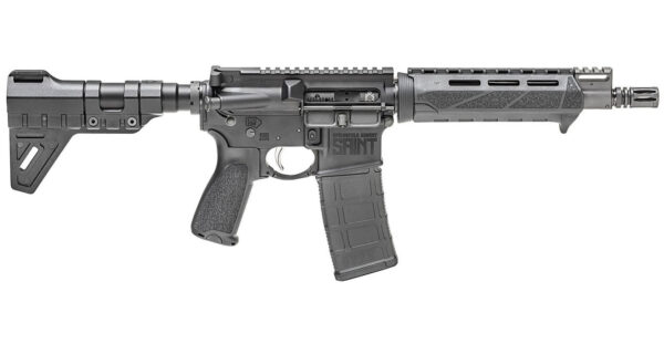 Springfield Saint 5.56mm AR15 Pistol with 9.6 inch Barrel, M-LOK Rail and Blade Stock