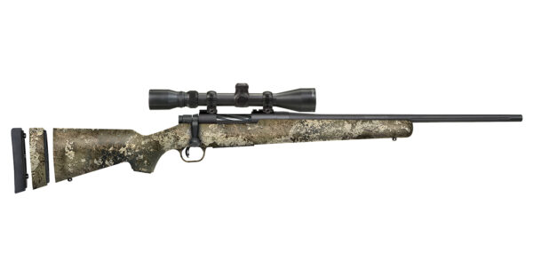 Mossberg Patriot 6.5 Creedmoor Youth Super Bantam Combo with 3-9x40mm Scope and Strata Camo Stock