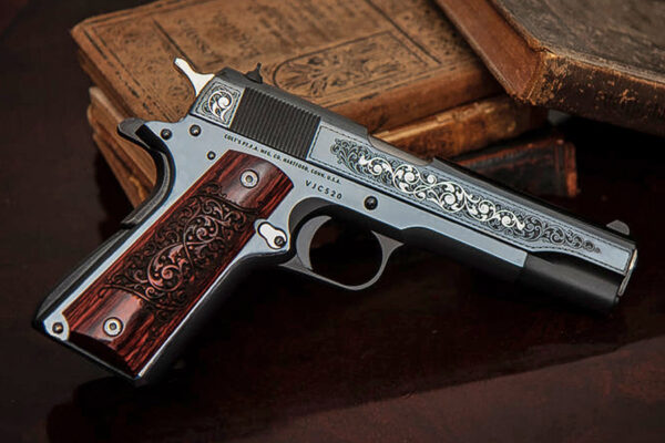 Colt 1911 45 ACP Gustave Young Engraver Series Special Edition Pistol