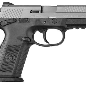 FNH FNX-40 40 S&W DA/SA Pistol with Stainless Slide and Night Sights