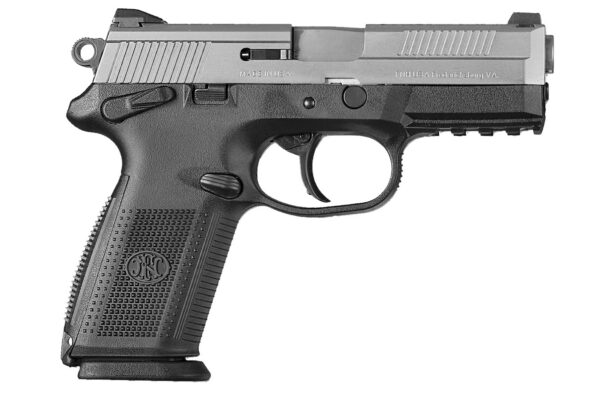 FNH FNX-40 40 S&W DA/SA Pistol with Stainless Slide and Night Sights