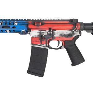 CMMG Banshee 300 Mk4 300 AAC Blackout Semi-Automatic Pistol with Battle Worn US Flag Cerakote Finish