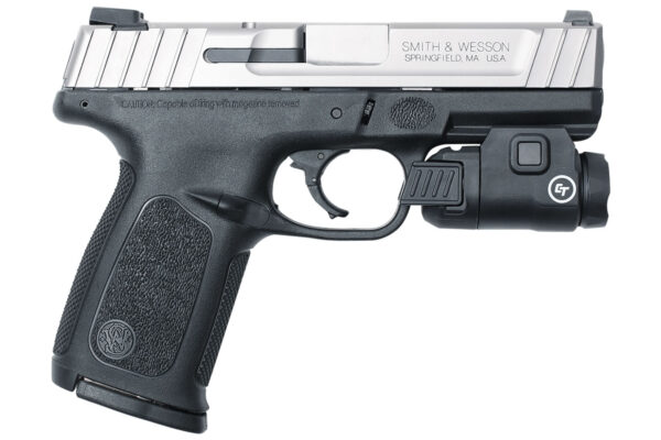 Smith & Wesson SD9 VE 9mm Pistol with Crimson Trace Tactical Light