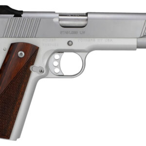 Kimber Stainless LW 45 ACP Pistol with Stainless Small Parts and Cocobolo Laminate Grips