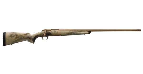 Browning X-Bolt Hells Canyon Long Range 6mm Creedmoor Bolt Action Rifle with A-TACS AU Camo Stock