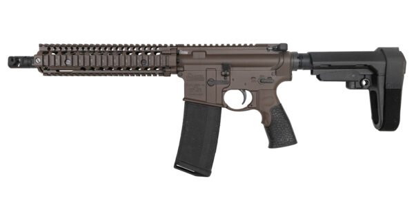 Daniel Defense MK18 Mil-Spec 5.56mm AR Pistol with Geisselle SSA Trigger and FDE Coating