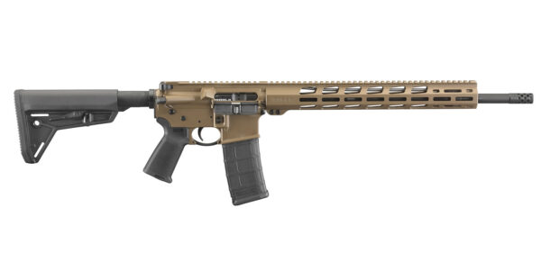 Ruger AR-556 MPR 5.56mm Semi-Automatic Rifle with Davidsons Dark Earth Finish