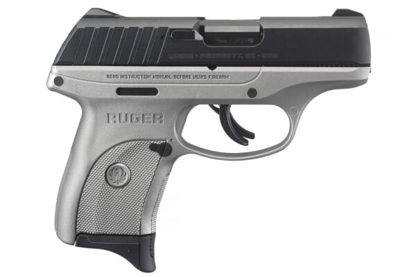 Ruger EC9s 9mm Carry Conceal Pistol with Savage Silver Cerakote Frame