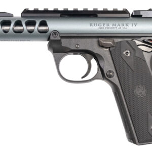 Ruger Mark IV 22/45 Lite 22LR Rimfire Pistol with Diamond Gray Anodized Finish (Non-Th
