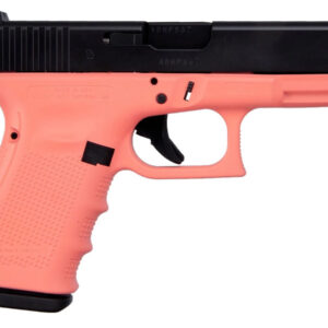 Glock 19 Gen4 9mm Pistol with Cerakote Coral Finish