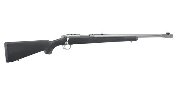 Ruger 77/44 44 Rem Mag Bolt Action Rifle with Black Synthetic Stock and Stainless Barrel