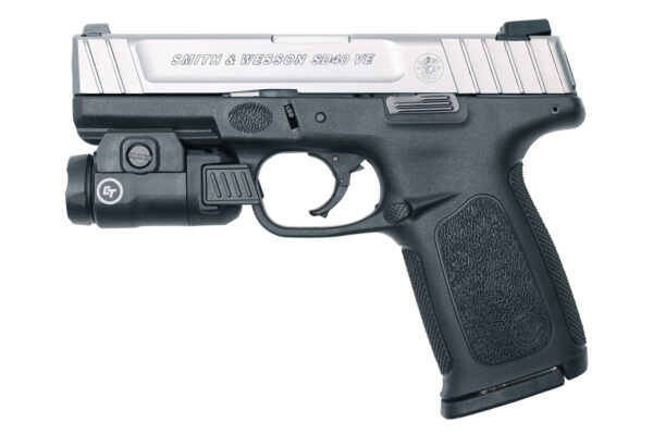 Smith & Wesson SD40 VE 40 S&W Pistol with Crimson Trace Tactical Light