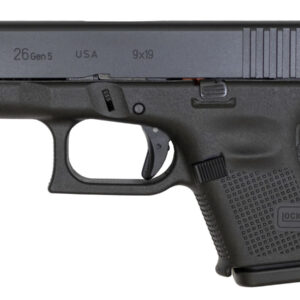 Glock 26 Gen5 9mm Carry Conceal Pistol with Ameriglo Bold Night Sights