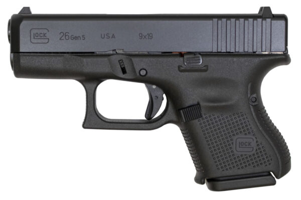 Glock 26 Gen5 9mm Carry Conceal Pistol with Ameriglo Bold Night Sights