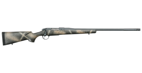 Bergara Premier Highlander 300 Winchester Magnum Bolt-Action Rifle with Grayboe Woodland Camo Stock