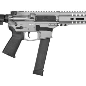 CMMG Banshee 300 Mk10 10mm AR Pistol with Titanium Cerakote Finish and CMMG RipBrace