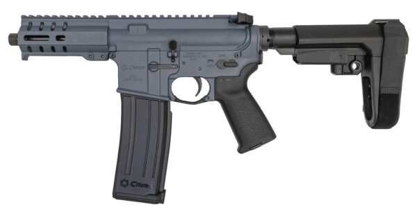 CMMG Banshee 300 Mk4 5.7x28mm Semi-Automatic Pistol with Cobalt Kinetics Slate Cerakote Finish