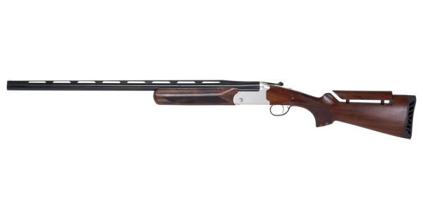 Savage 555 Trap Compact Single Shot 12 Gauge Shotgun with Walnut Stock, 30 in Barrel