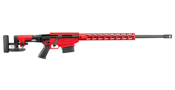 Ruger Precision Rifle 6.5 Creedmoor with M-LOK Rail and Red Cerakote Finish