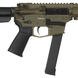 CMMG Banshee 300 MKGS 9mm AR Pistol with OD Green Cerakote Finish